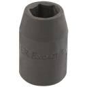 Llave de vaso de impacto de 13 mm. 1/2". Hexagonal