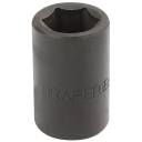 Llave de vaso de impacto de 16 mm. 1/2". Hexagonal