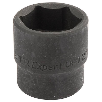 Llave de vaso de impacto de 27 mm. 1/2". Hexagonal