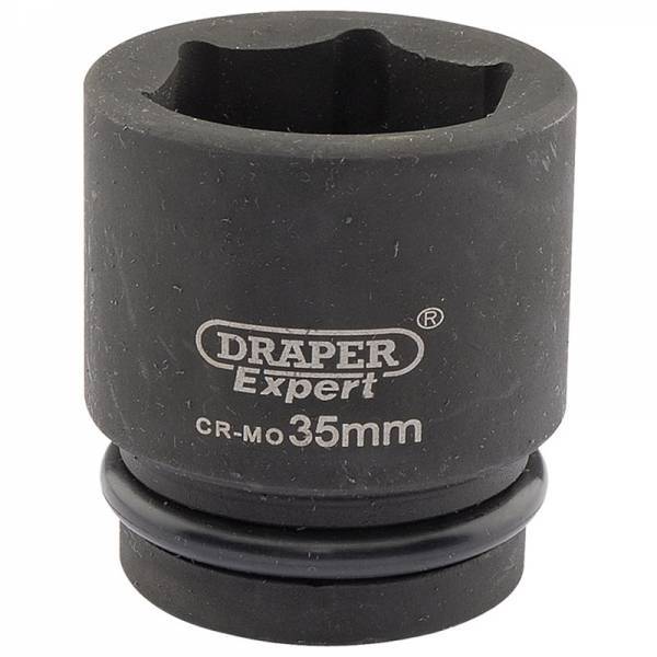 Llave de vaso de impacto de 35 mm. 3/4". Hexagonal