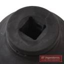 Llave de vaso de impacto de 38 mm. 3/4". Hexagonal