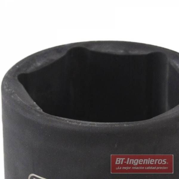 Llave de vaso de impacto de 39 mm. 3/4". Hexagonal