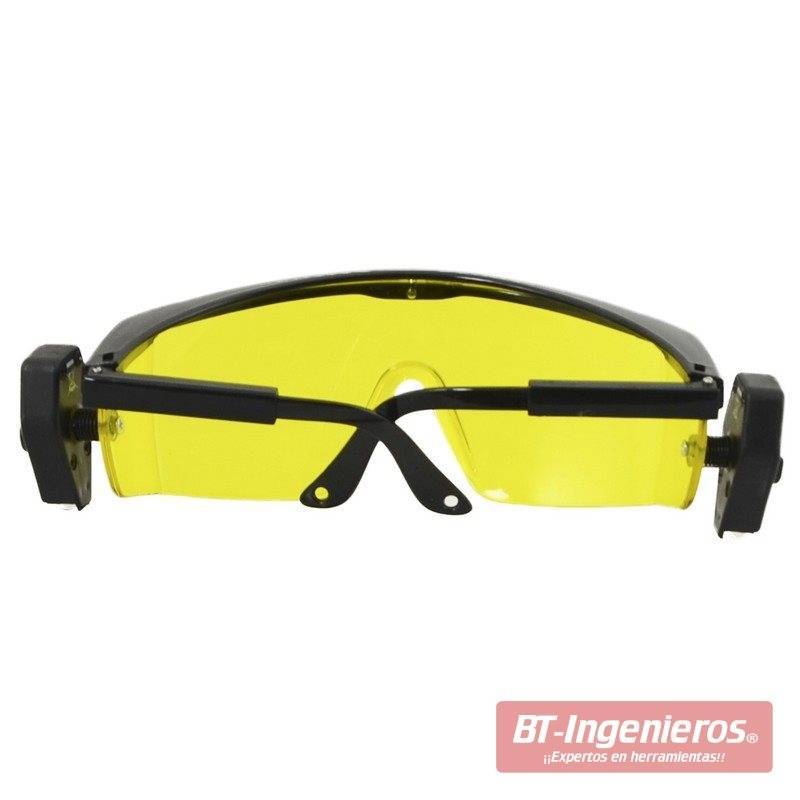 Gafas con luz LED UV para detectar fugas