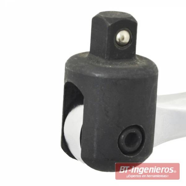 Adaptador articulado de 1/2" fabricado en acero Cromo Mobidleno