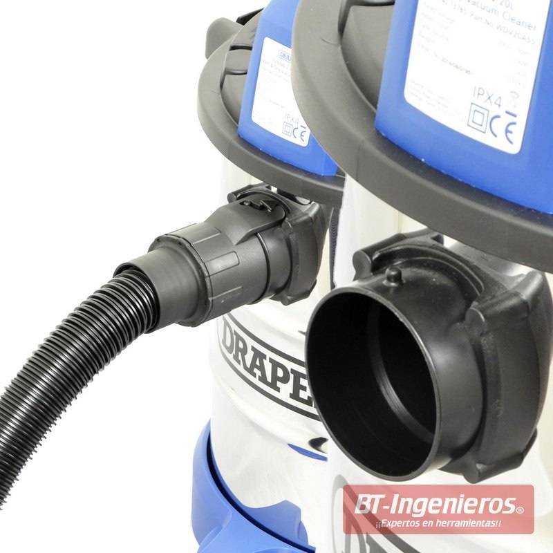 Aspiradora Industrial, Seco y Húmedo, 50 Litros 1200 W – HNL INDUSTRIAL  TOOLS