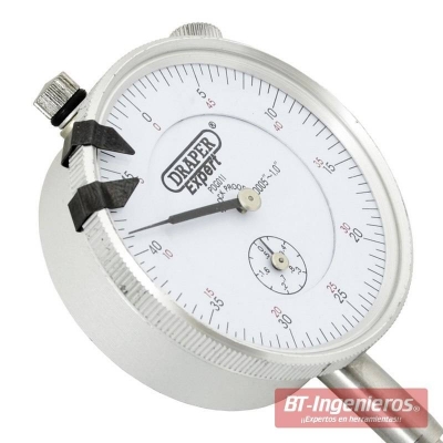 Reloj Comparador 10 mm con Juego de 5 Puntas - Tecnomáquinas -  Máquina-Herramienta y Accesorios