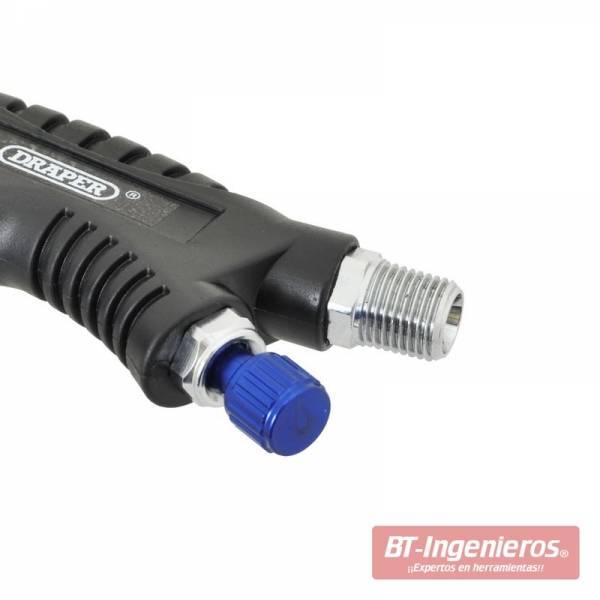 Regulador de presión de entrada y conector de entrada macho 1/4" BSP