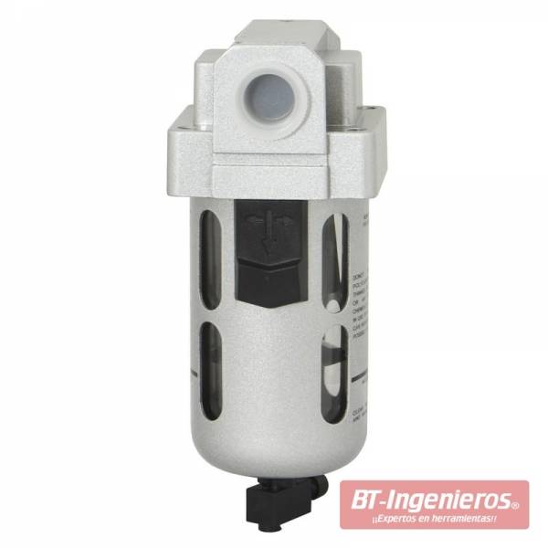 Conexión 1/2" BSP hembra. Conectores machos disponibles.