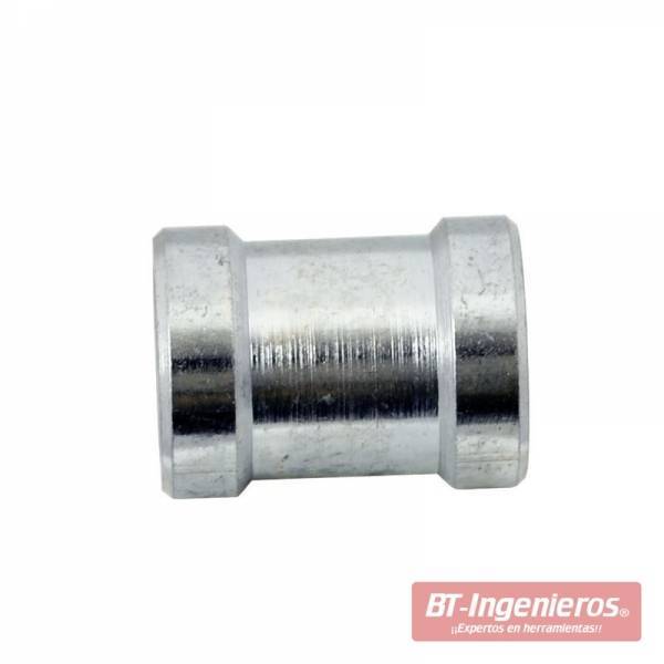 Conector neumático paralelo doble rosca hembra 1/4" BSP