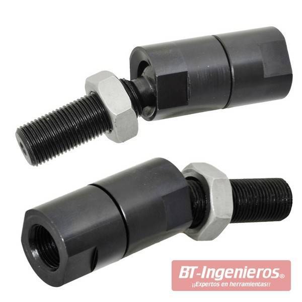 Unión rosca 5/8" de entrada y salida para los adaptador más comunes 