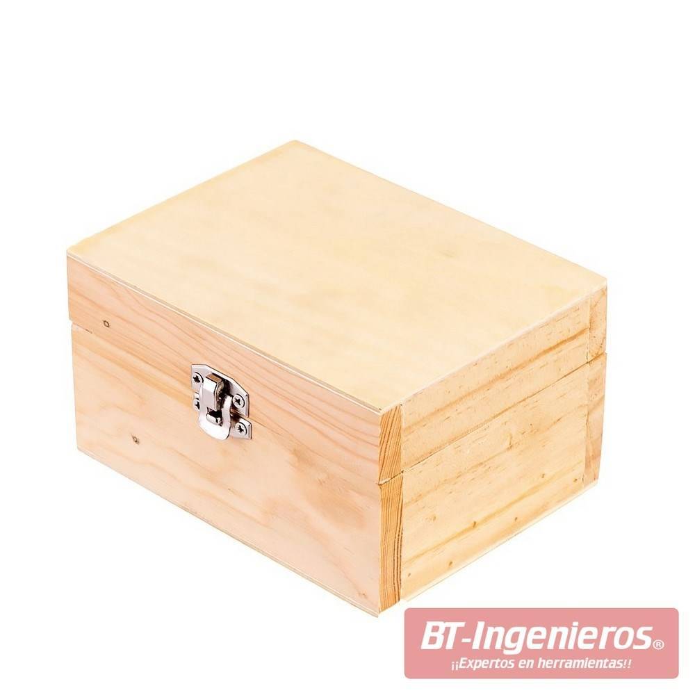 Caja de madera.