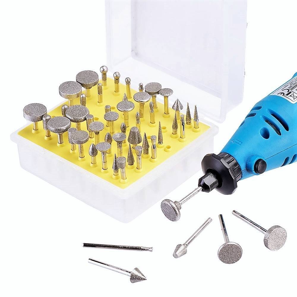 Set Kit 6 Fresas Tallado Madera 1/8″ 3.175mm Para Mototool Dremel Mini  Mandril - Electronilab