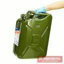 Bidon de gasolina de acero Jerrycan. Capacidad 20L