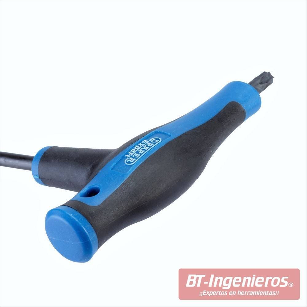 Juego de 8 llaves Torx en T Mango engomado