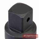 Adaptador de impacto de 3/4" a 1". Cuadrado macho de 1"