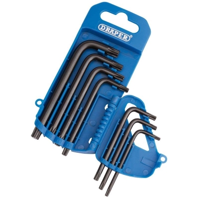 Llaves torx en L. 7 piezas