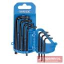 Llaves torx en L. 7 piezas