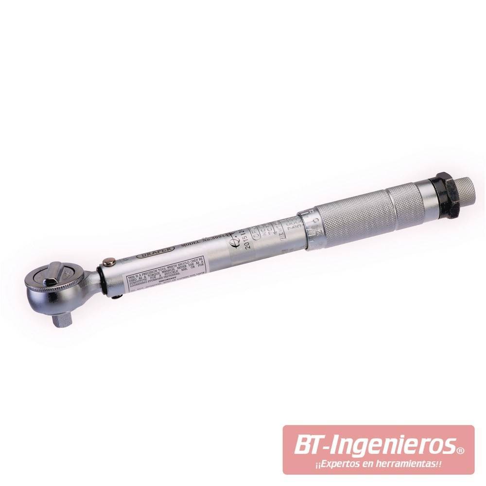 thumbnail image 2 of Draper 34570 - Ratchet Torque Wrench, 3/8" Sq. Dr., 10 2 of 12
