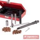 Kit de reparación de roscas de bujías. 25 piezas
