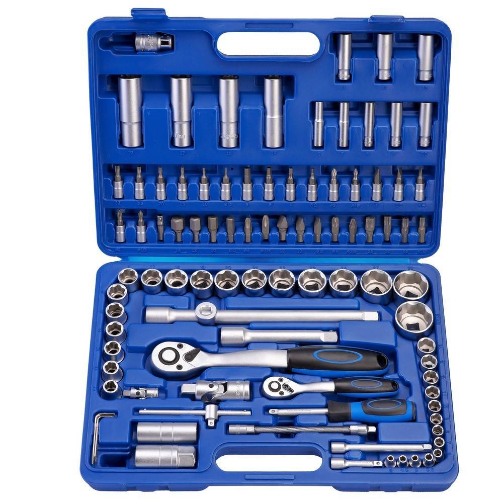 Maletin profesional llaves vaso. 94 piezas. Autocle