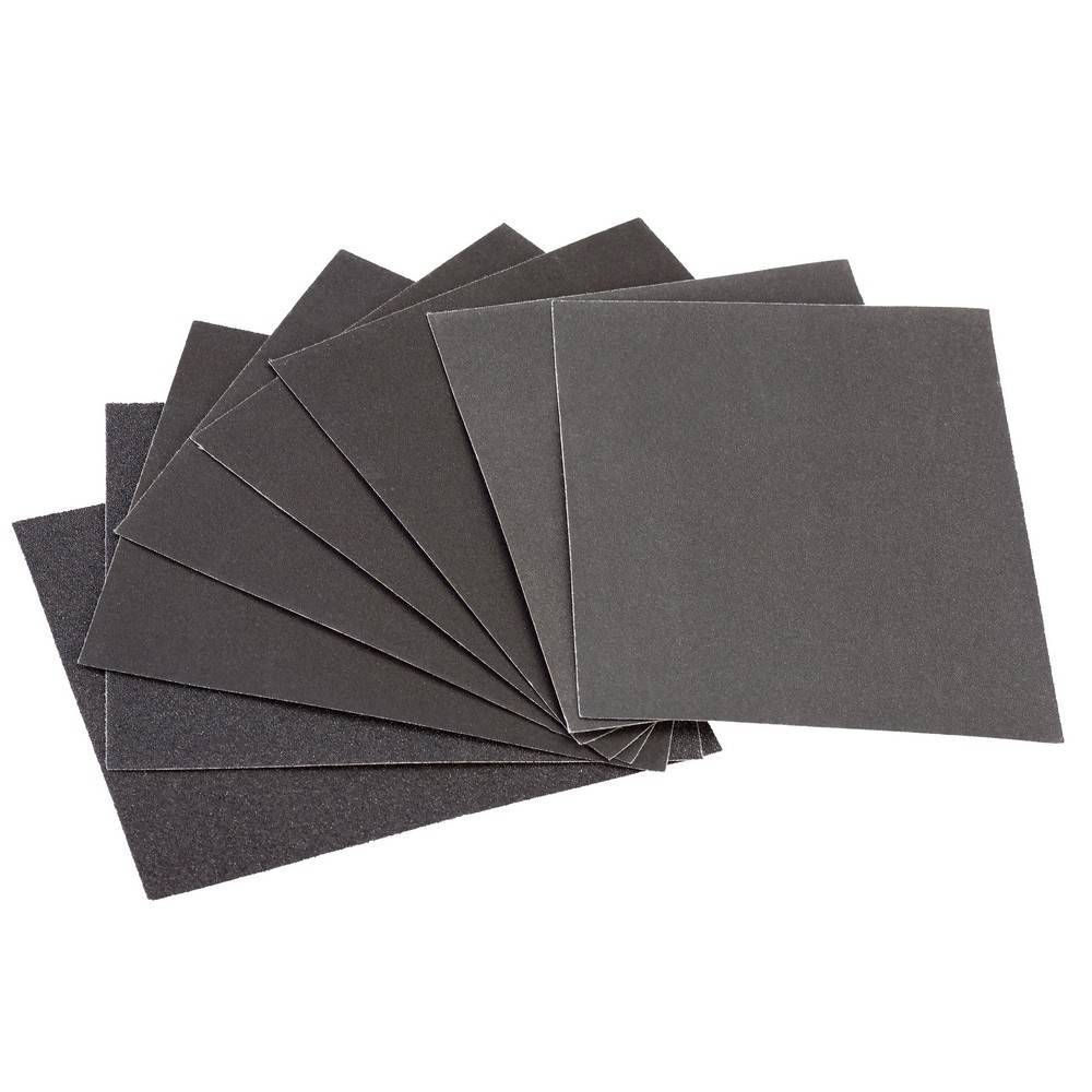 oxoxo Triangular abrasivos papel de lija no agujero lijadora almohadillas hojas de lija de óxido de aluminio