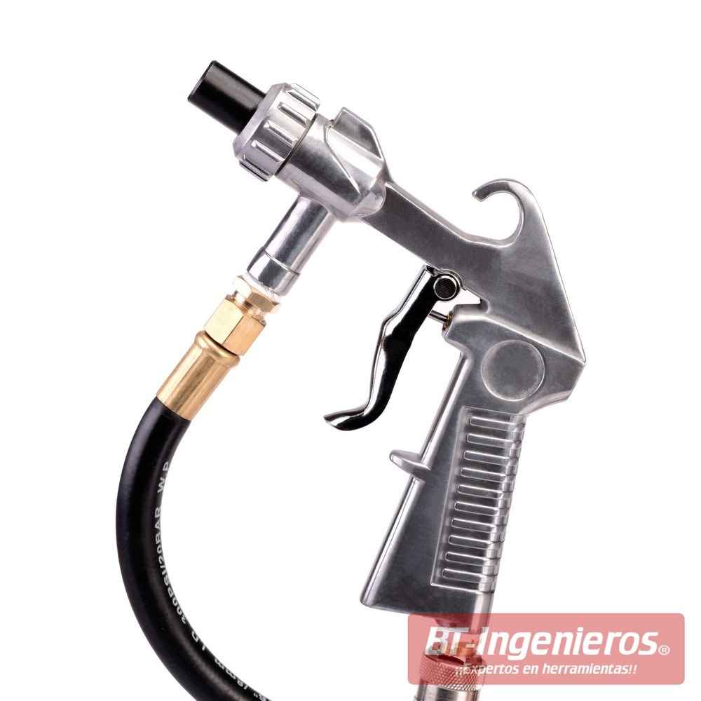 Chorreadora De Arena Electrica 230 V - 1200 W.- 106 L, Con Aspiración De  Abrasivo Y Polvo Caido + Pistola.