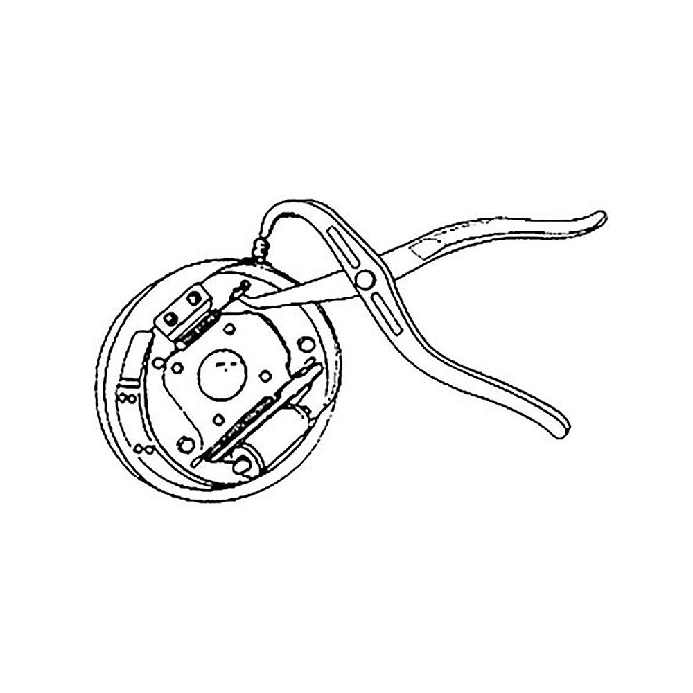 Indicaciones de uso. Alicate para extracción de muelles de frenos de tambor.