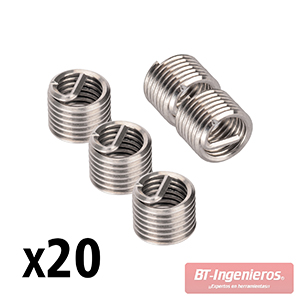 insertos m10 x 1.5 mm