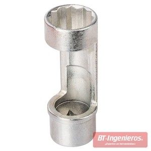 Llave de vaso de 12 puntas para inyector